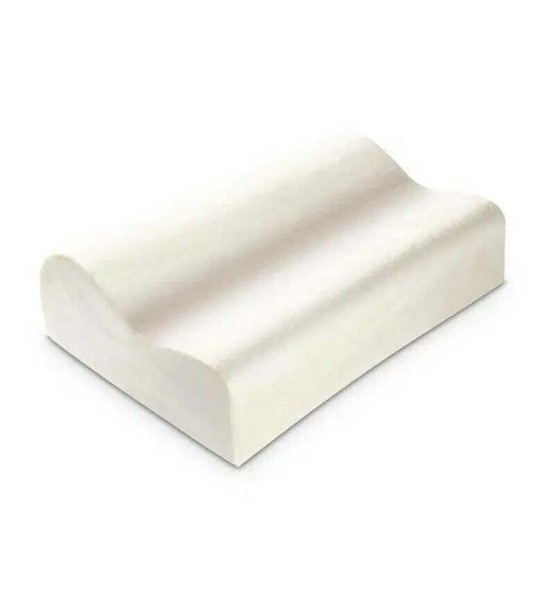 Almohada viscoelástica cervical memory foam contorno 50x30x10cm 3/6