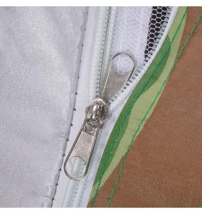 Tienda de campaña para 2 personas verde camuflaje impermeable, acampar 6/6