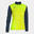 Sweat-shirt Femme Joma Elite viii bleu marine jaune fluo
