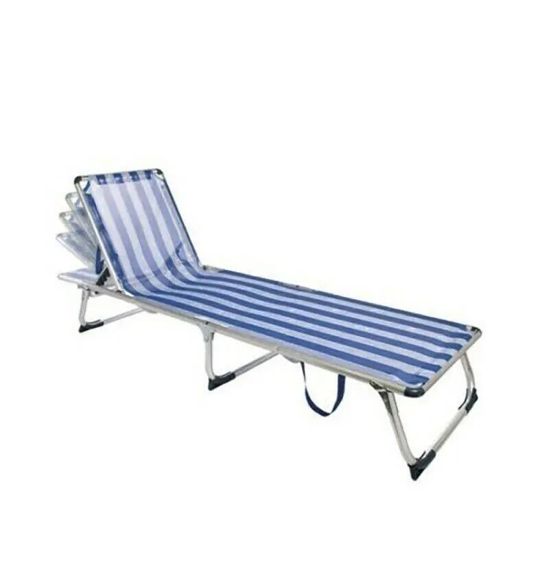 Tumbona hamaca 5 posiciones silla plegable camping reposa cabeza 6/6