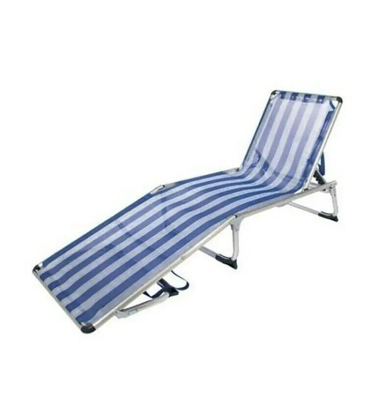 Tumbona hamaca 5 posiciones silla plegable camping reposa cabeza 5/6