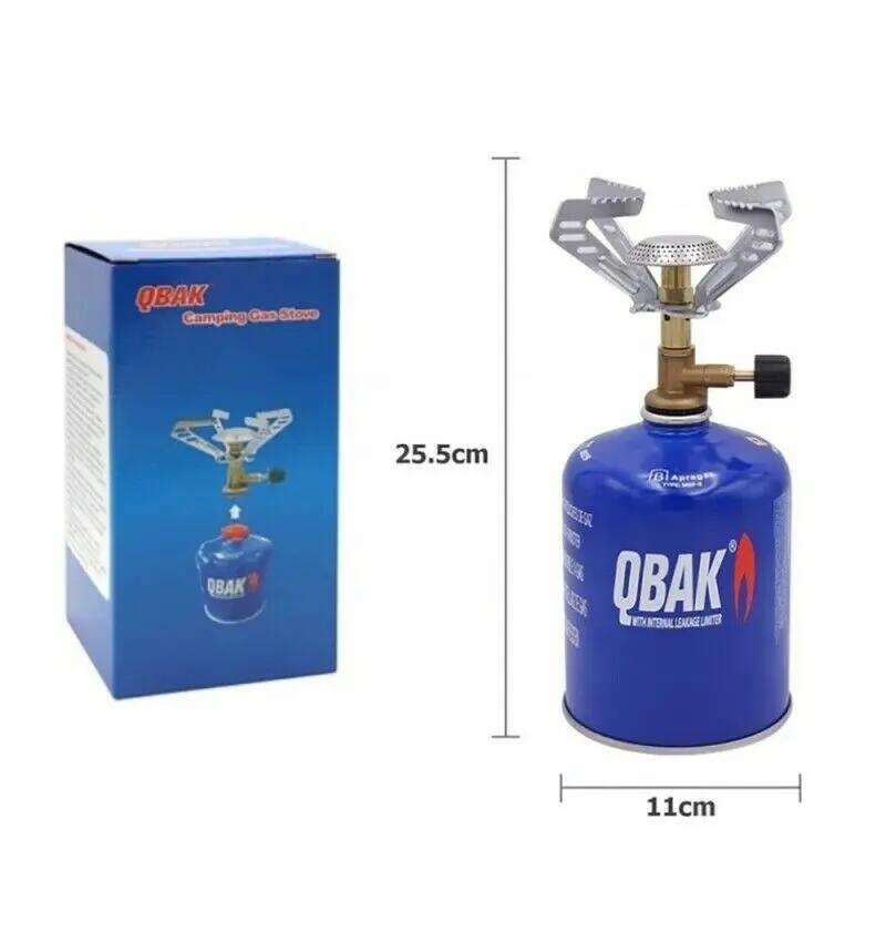 Hornillo estufa camping gas cocina acampada camp playa + Cartucho 450gr 2/3