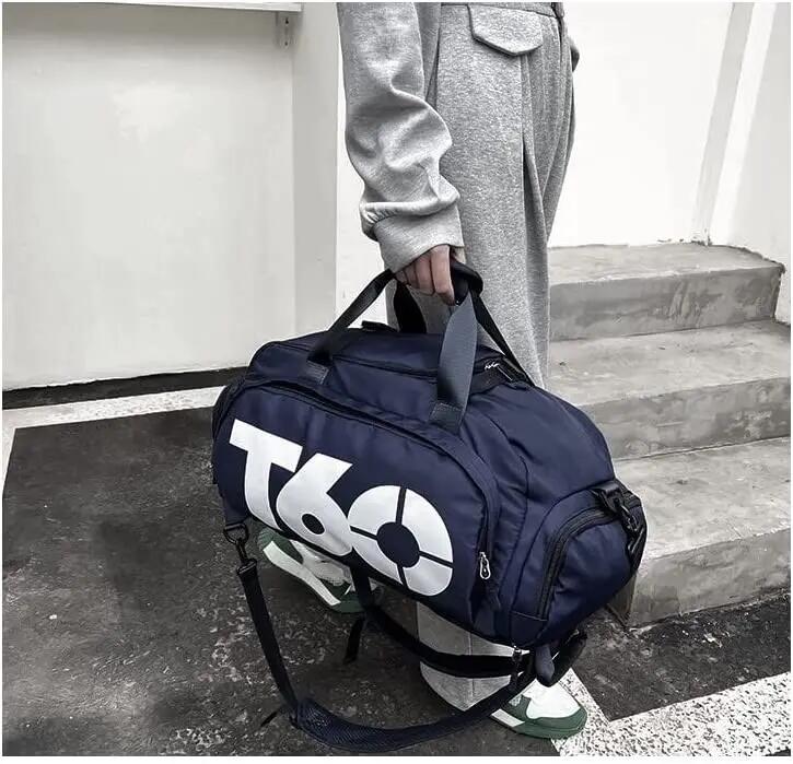 Bolsa mochila de gimnasio deportiva impermeable, Espacio separado para zapatos 5/5