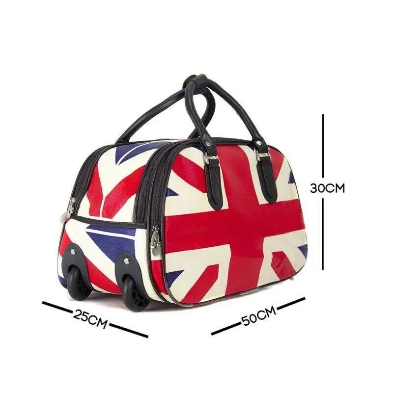 Mala de viagem, bagagem de mão para cabine, 50x30x25cm, Inglaterra 5/6