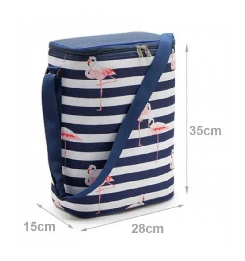 Saco térmico isotérmico de 15 litros para alimentos, ideal para lanches. 2/2