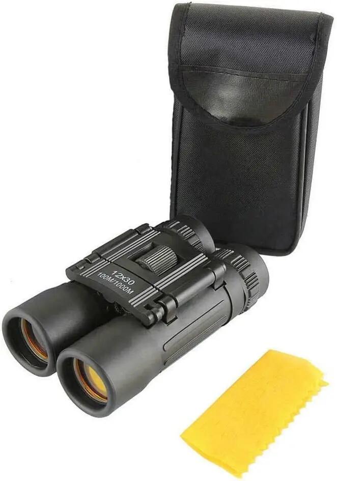Binóculos com zoom de 12x30. Visão: 100m/1000m 2/7