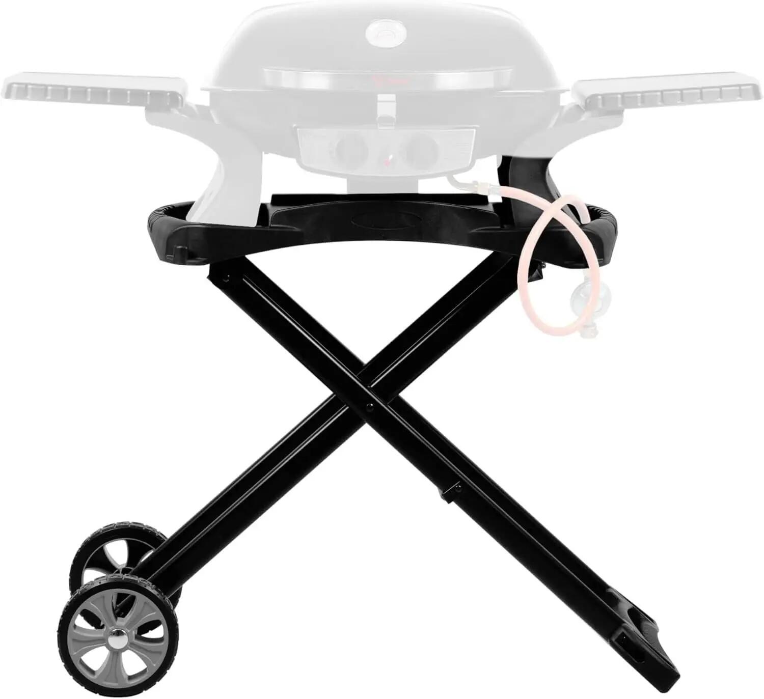 Mesa Plegable para Barbacoa Portátil de Gas o Carbon Carro Universal 3/7