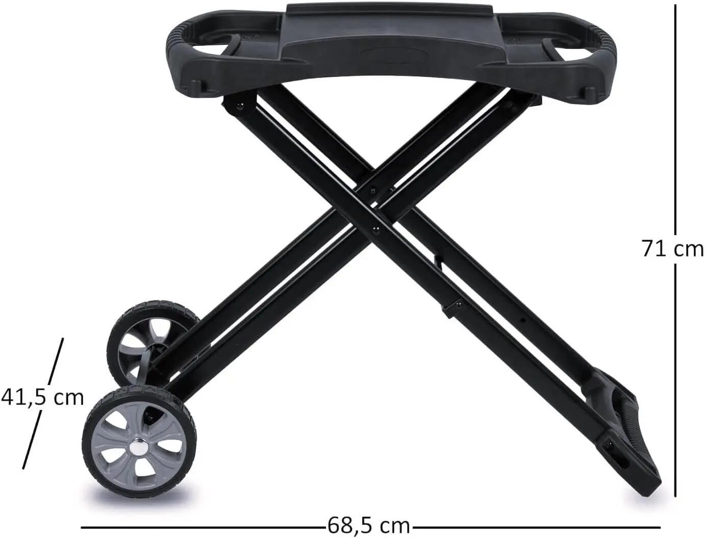 Mesa Plegable para Barbacoa Portátil de Gas o Carbon Carro Universal 2/7
