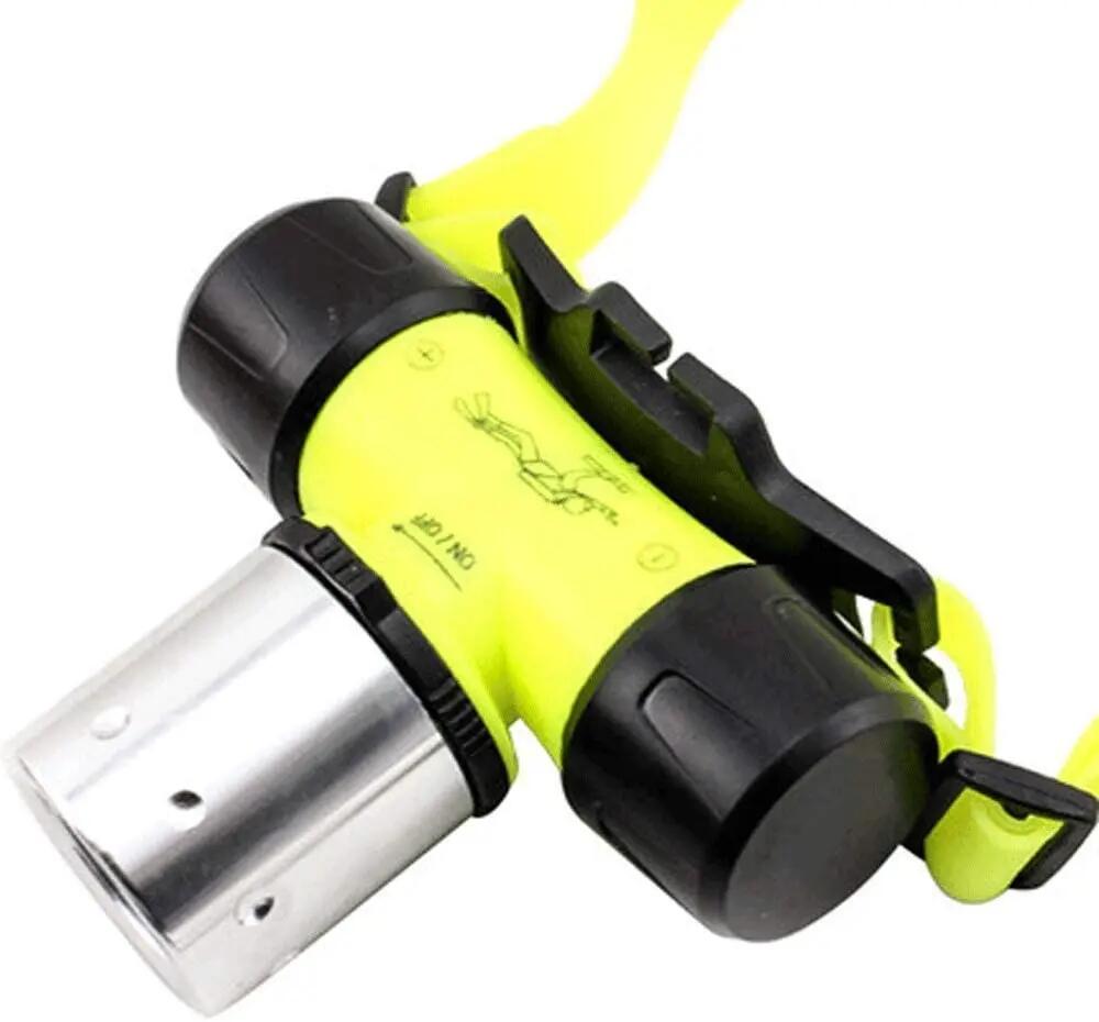Linterna del Faro LED Linterna de Buceo Resplandor Recargable 2/7