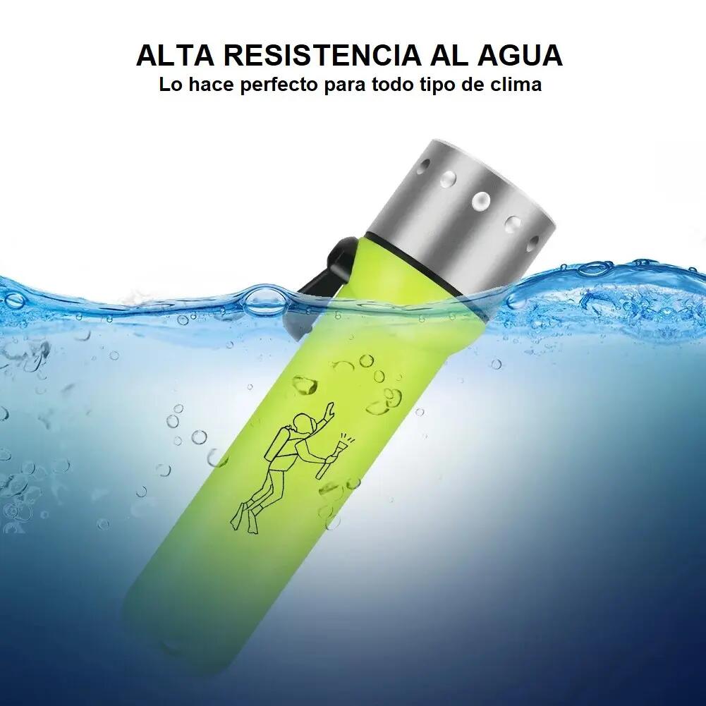 Linterna Led de Buceo Impermeable, Interruptor Magnético 5/7