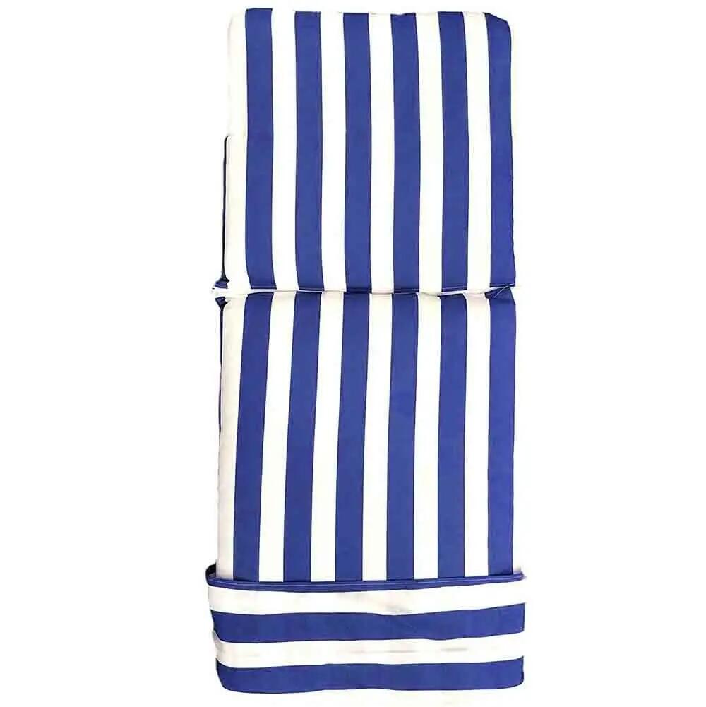 Cojín acolchado para silla tumbona hamaca de terraza 120x55x10Cm 2/5