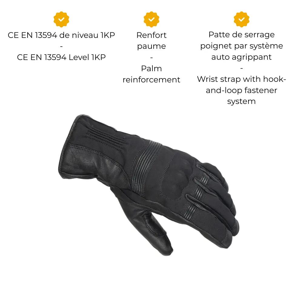 Gants moto homologués CE GENTLE LADY 5/7