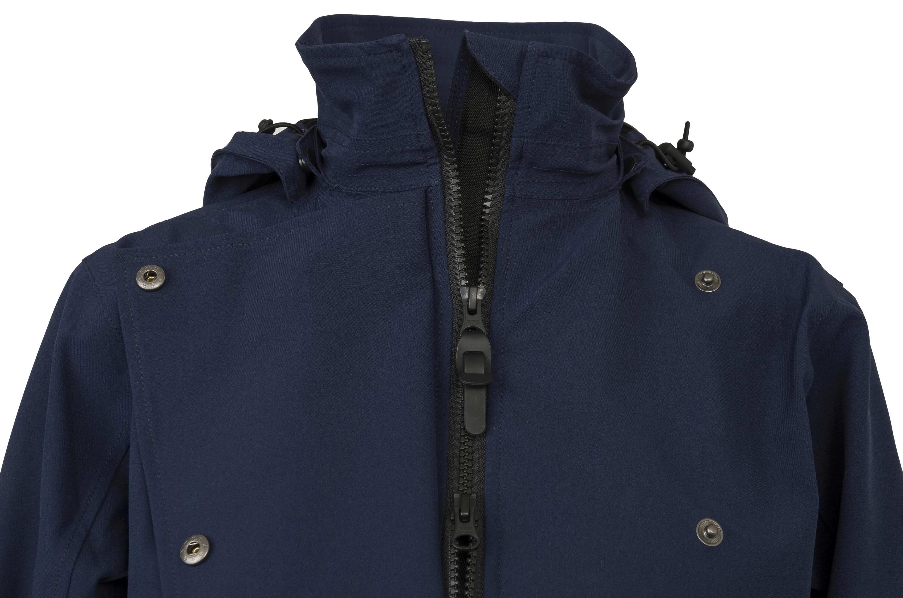Trench Manteau Long Veste imperméable Femme Deep Marine 2/7