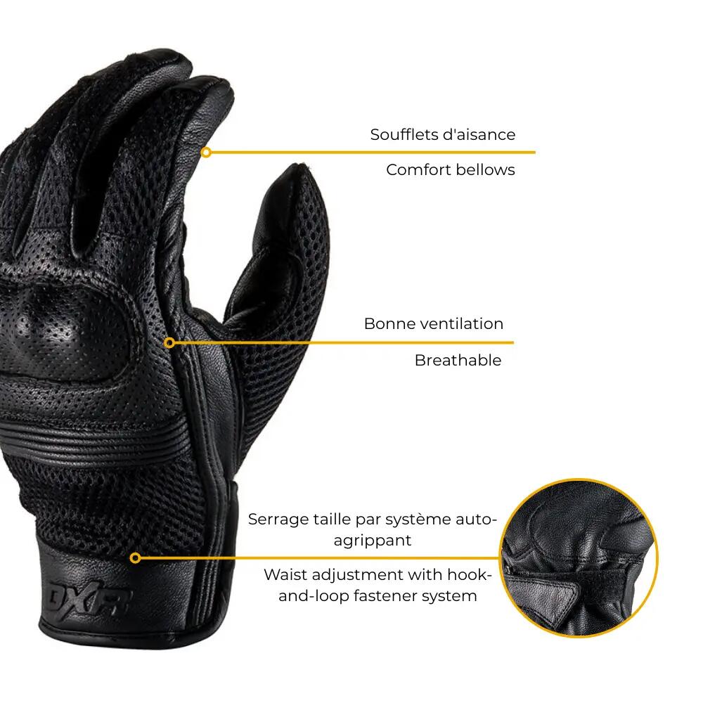 Gants moto homologués CE UPMAN 4/7