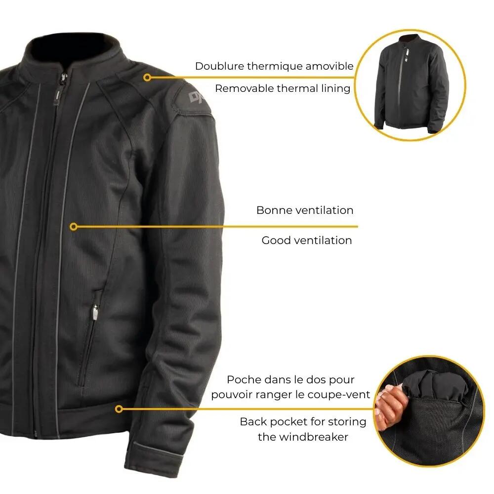 Blouson moto homme certifié | STREAM AIR EVO DX-DRY 4/7