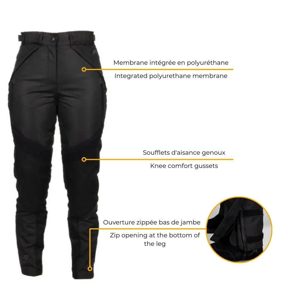 Pantalon moto femme certifié | TREKKER LADY 4/7