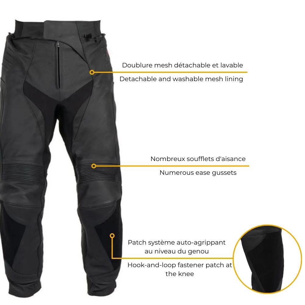 Pantalon moto homme certifié | MONZO 4/7