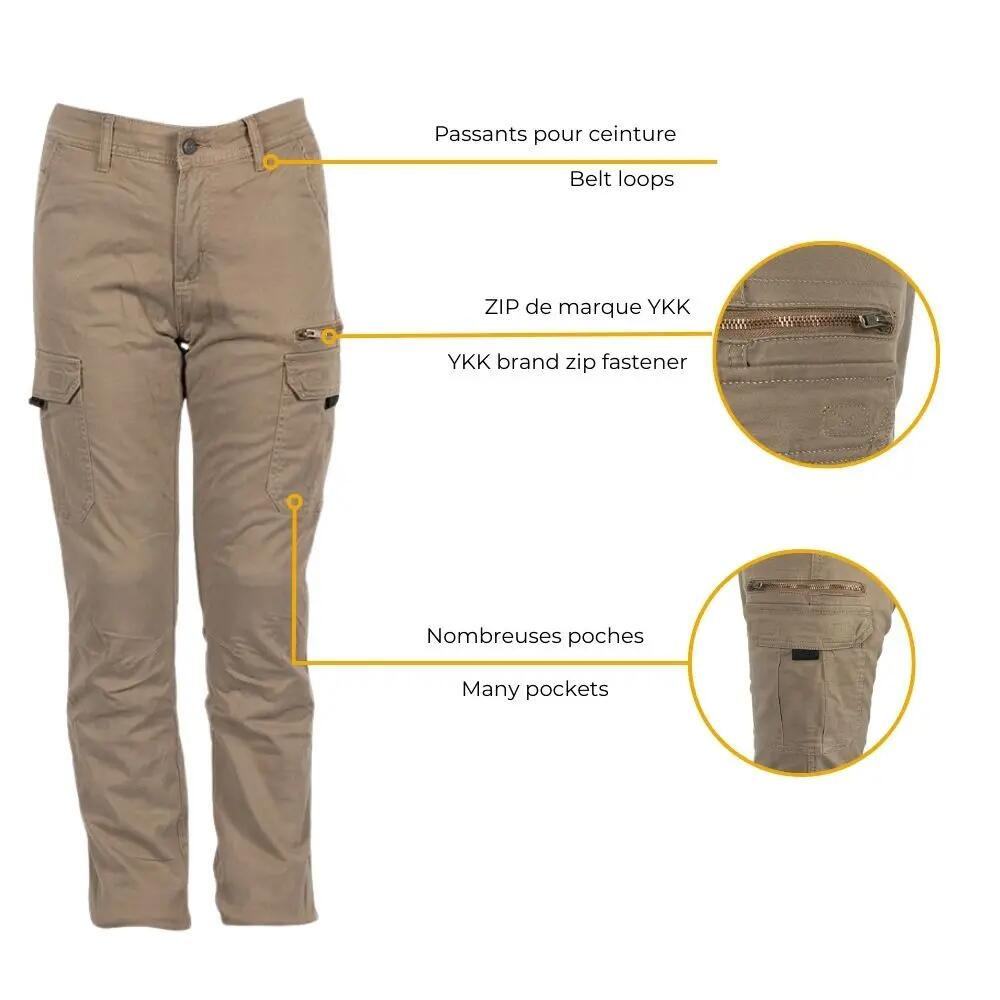 Pantalon moto femme certifié | NAZAIRE LADY 4/7