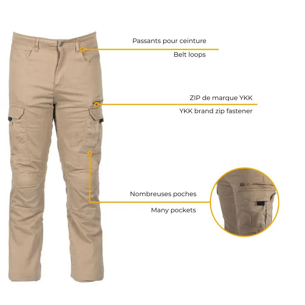 Pantalon moto homme certifié | NAZAIRE 4/7