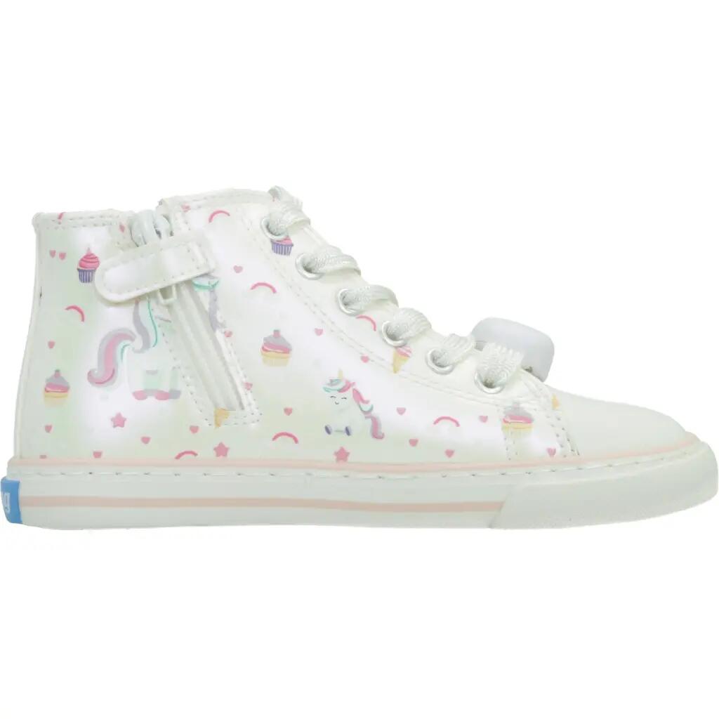 Sapatilhas menina barefoot mtng free lights branco 4/7
