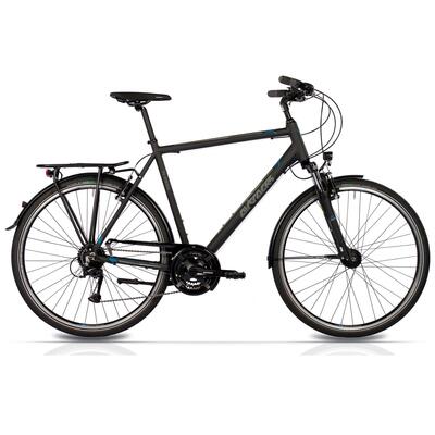 28" trekkingfiets voor heren tr.2820 24 x versnelling shimano acera rd-t3000