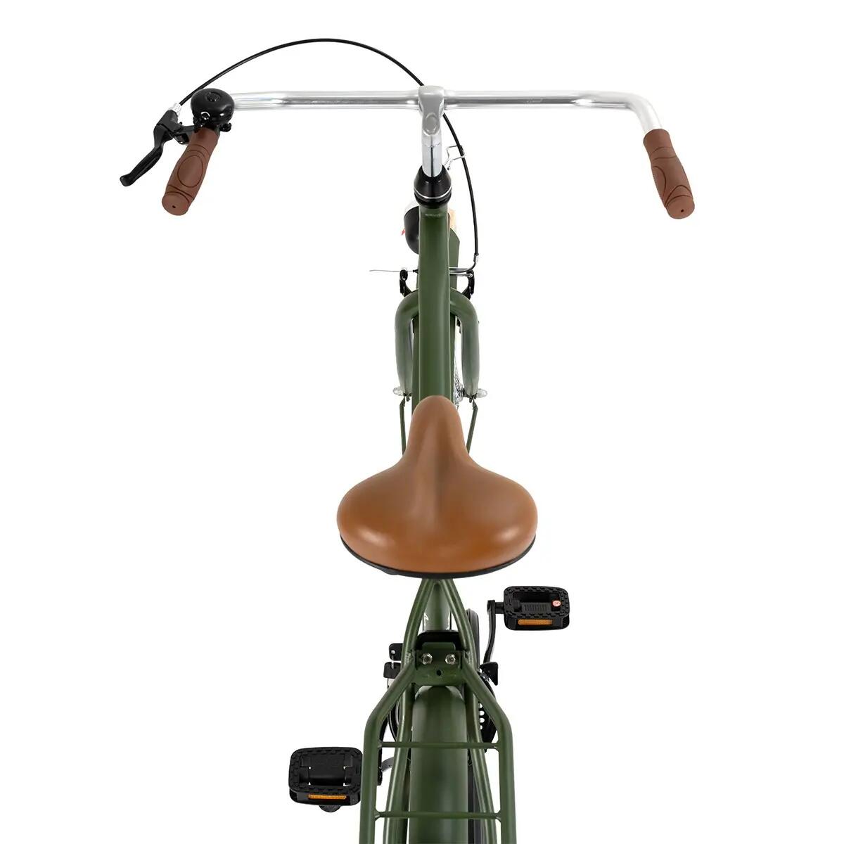 City Jongensfiets 26 inch - Kinderfiets 10-14 jaar - Fiets & Verlichting – Groen 10/11