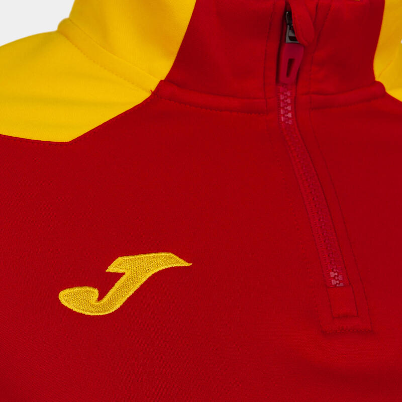 Sweat-shirt Femme Joma Championship vi rouge jaune