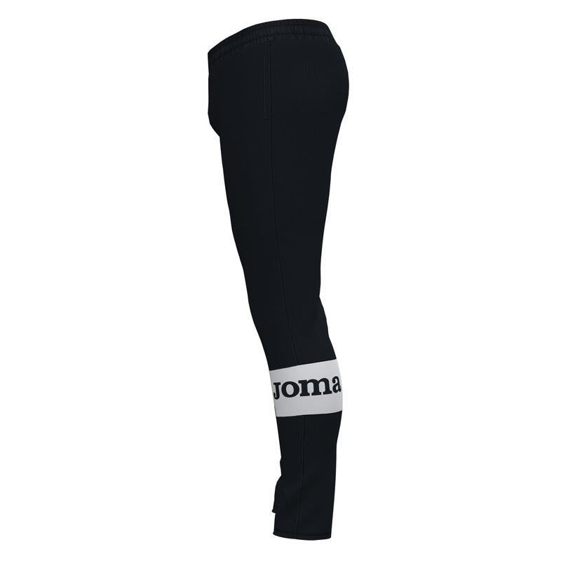 Pantaloni Joma Fredoom, negru/Alb, XXL