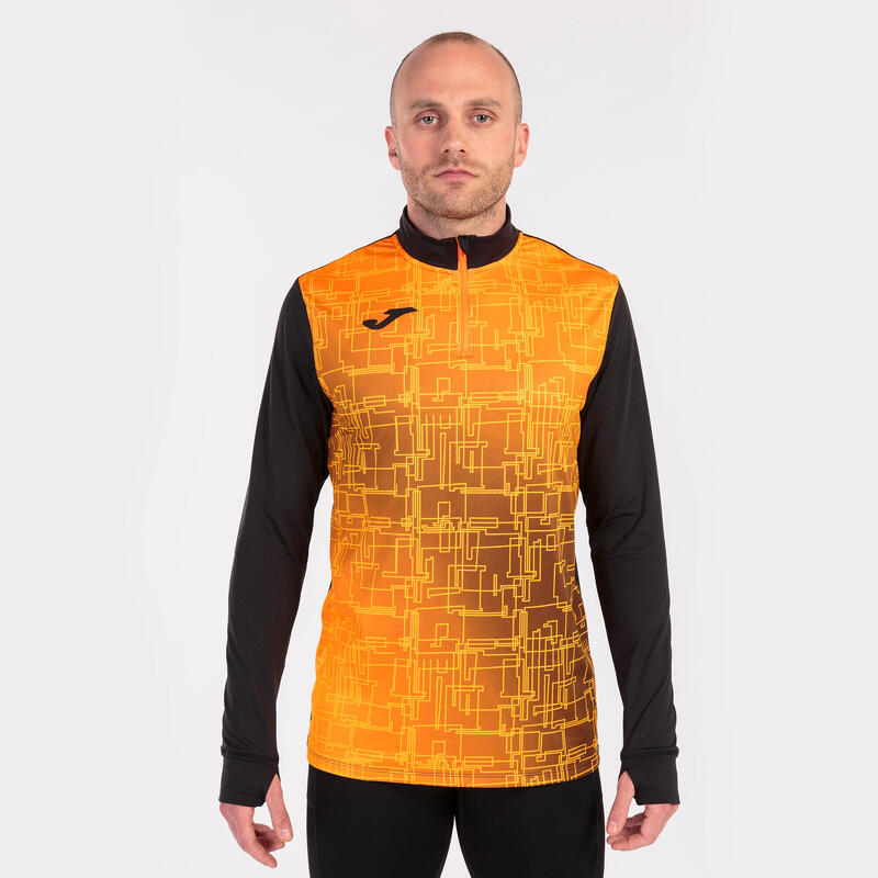 Sweat-shirt Homme Joma Elite viii noir orange
