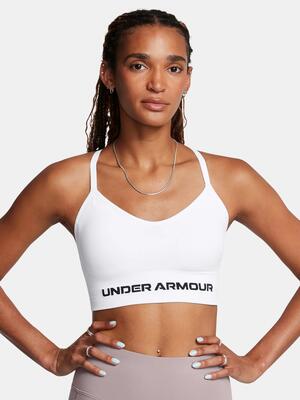 Under armour vanish seamless low sportbeha wit/zwart