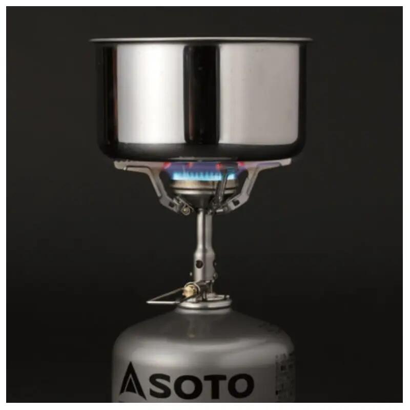 Réchaud gaz Soto Amicus ultraléger 75 g compact brûleur concave Lindal EN417 5/6