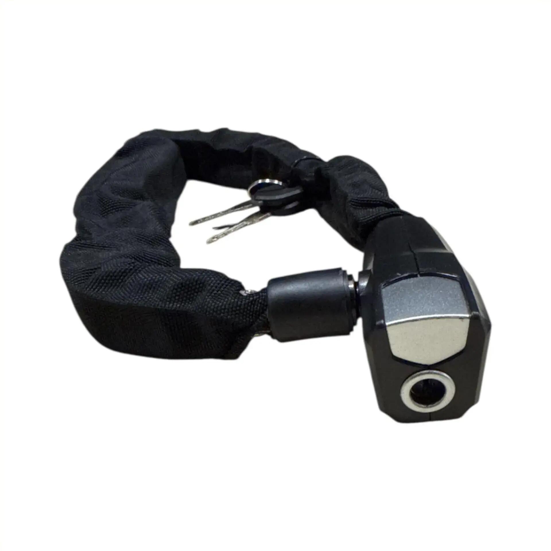 Luxus Schwarzes Kettenschloss 110 cm mit Auto-Click-Funktion 2/2