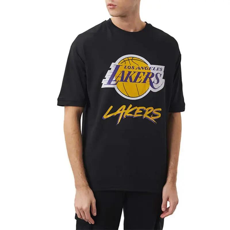 Tee-shirt Homme New Era LA LAKERS NBA SCRIPT 4/4