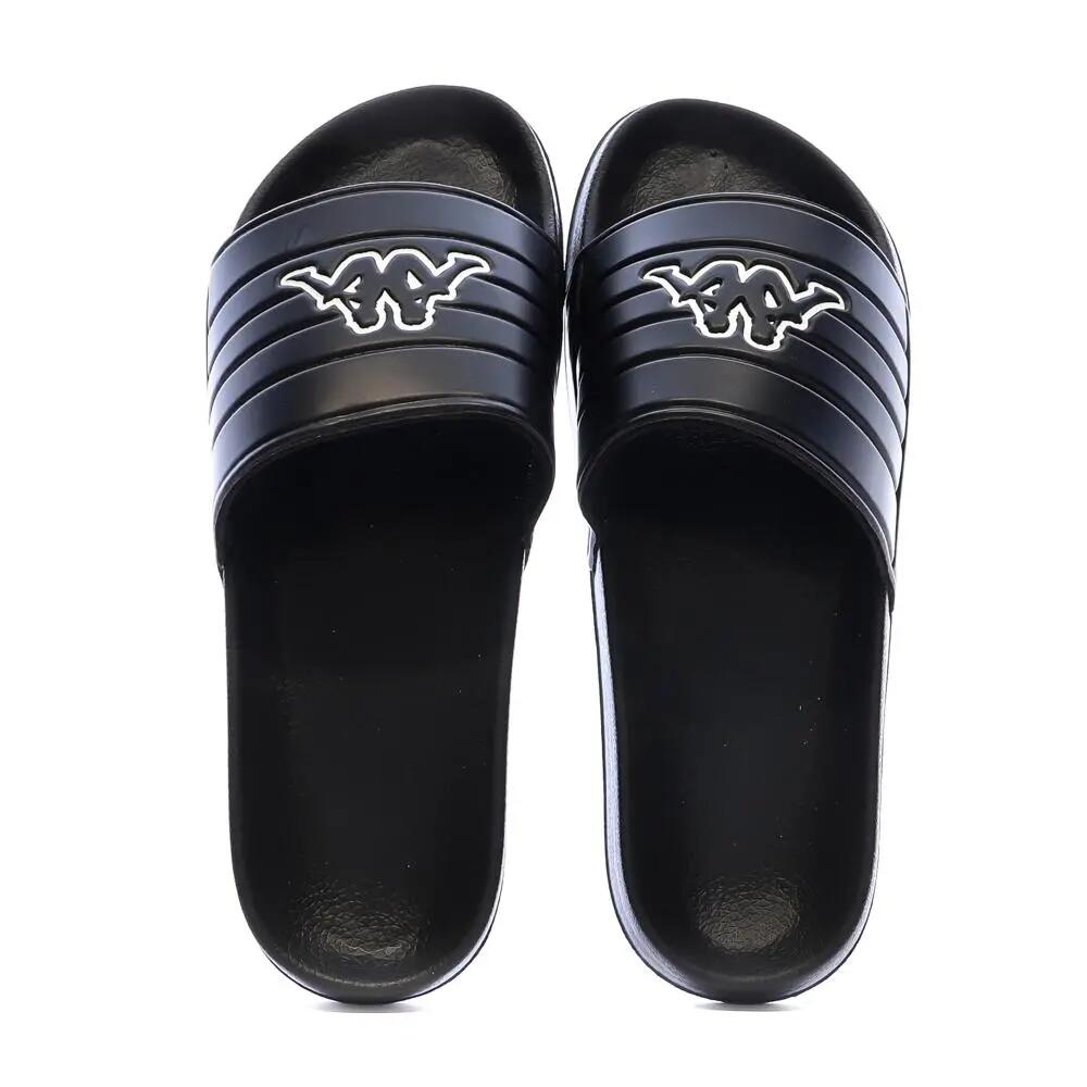 Claquettes Noires Homme Kappa Sarty 4/4