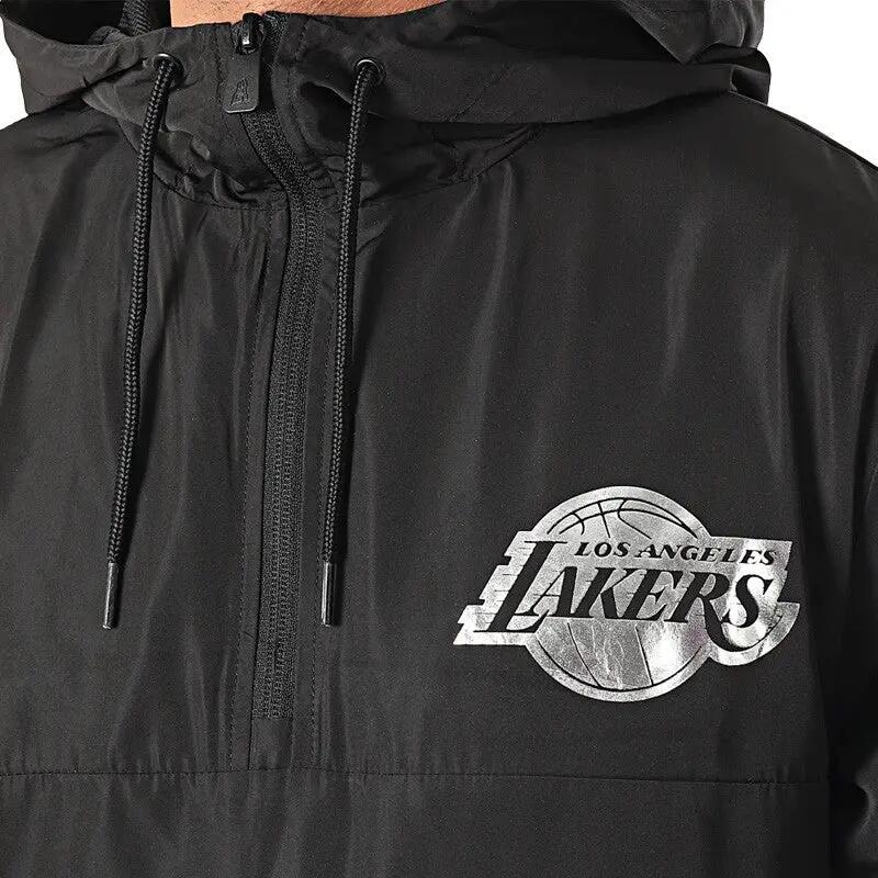 Sudadera con Capucha Hombre New Era Metallic Windbreaker Los Angeles Lakers 5/5