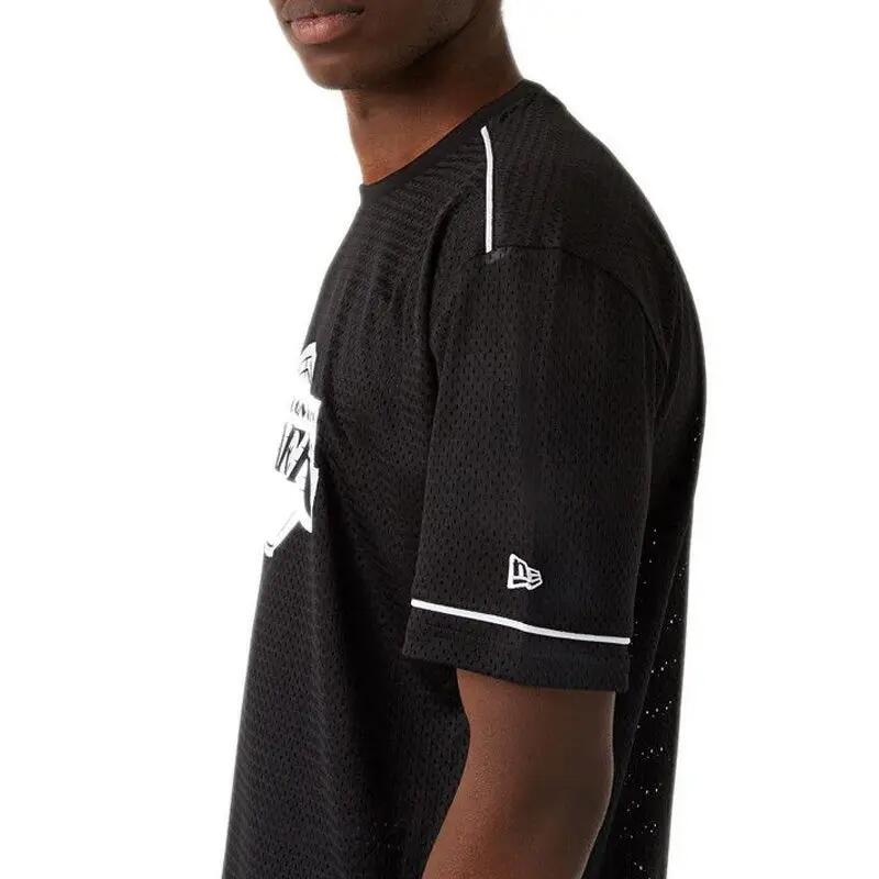 Camiseta oversize New Era Los Angeles Lakers para hombre 3/4