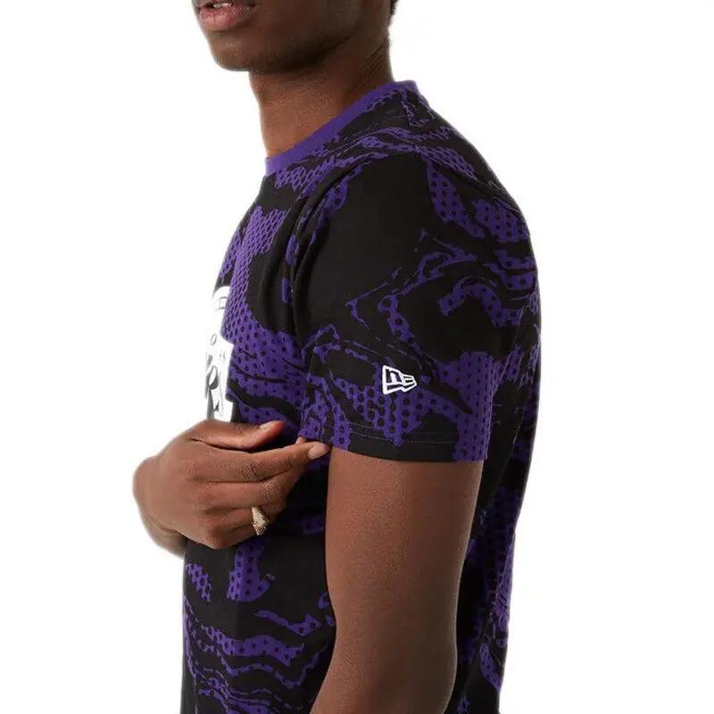 Camiseta New Era Los Angeles Lakers Oil Slick para Hombre 4/5