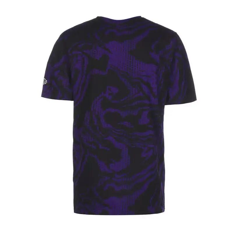 Camiseta New Era Los Angeles Lakers Oil Slick para Hombre 2/5