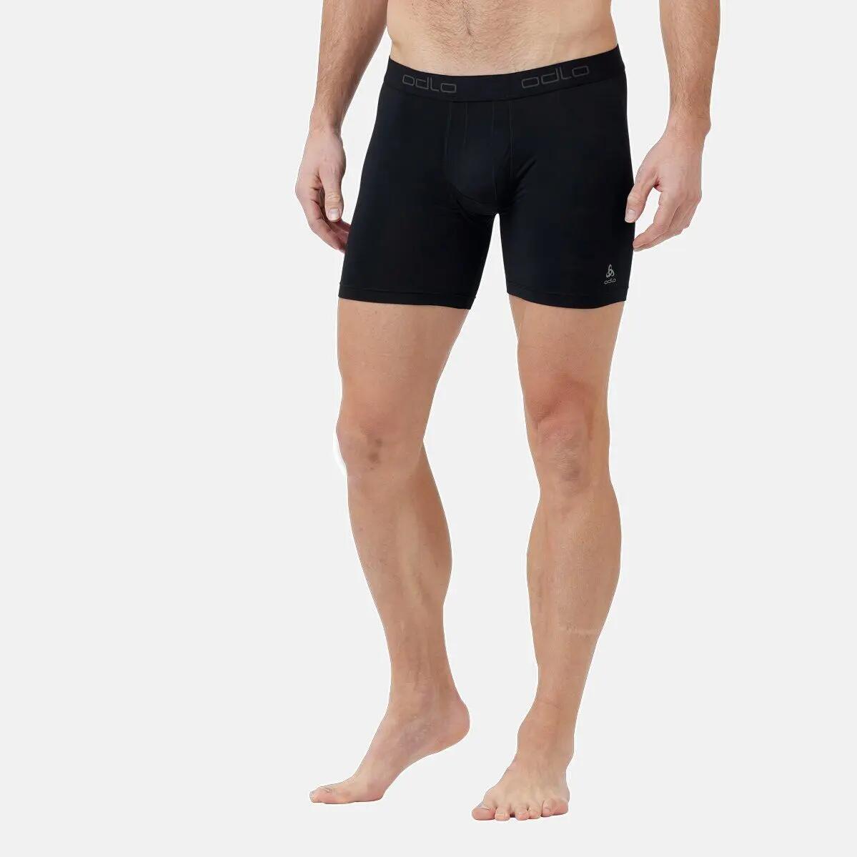 Set di 2 boxer Odlo Active Everiday Eco Blu Nero 3/4