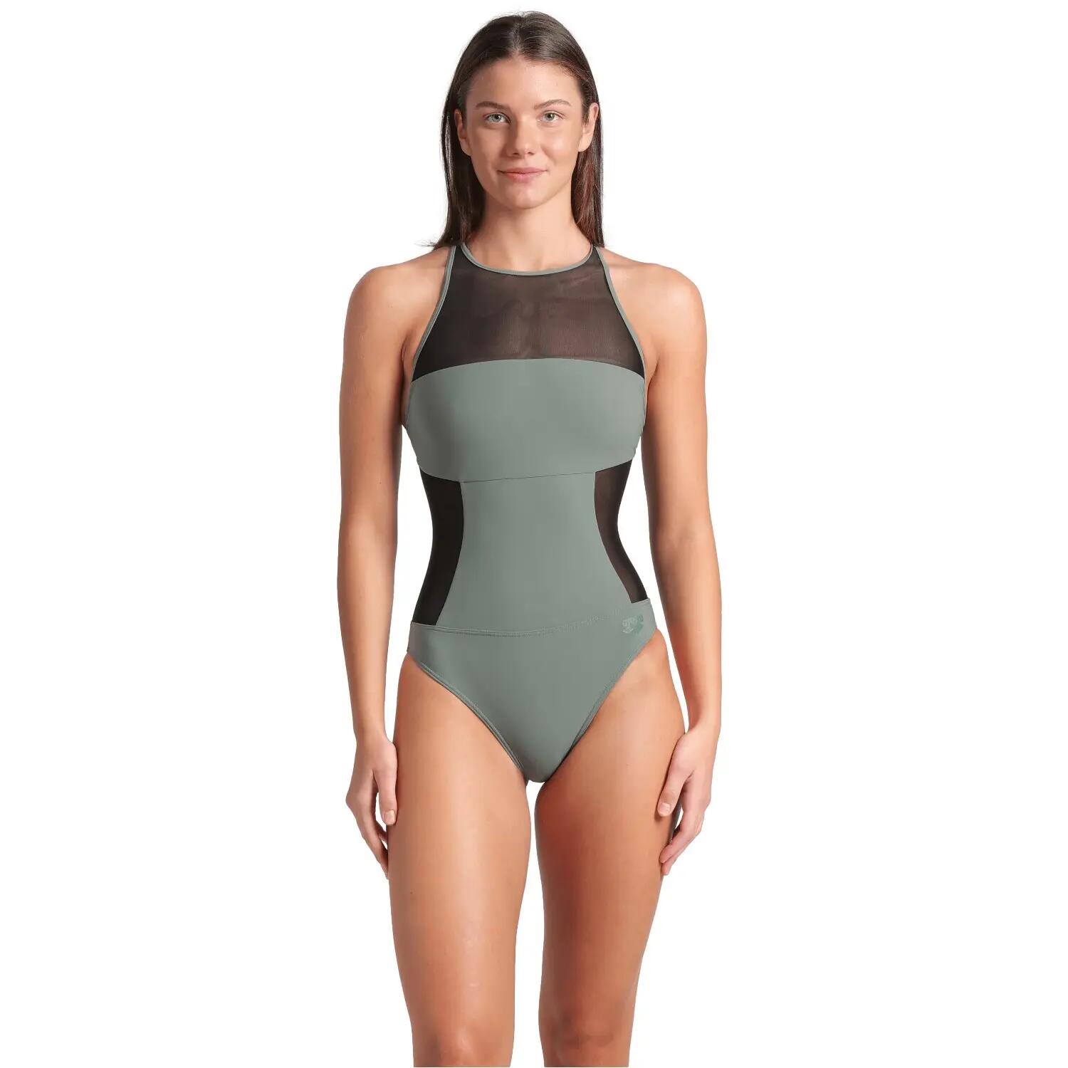 Maillot de bain une-pièce Femme - Mesh Panels Swim Pro Back 2/10