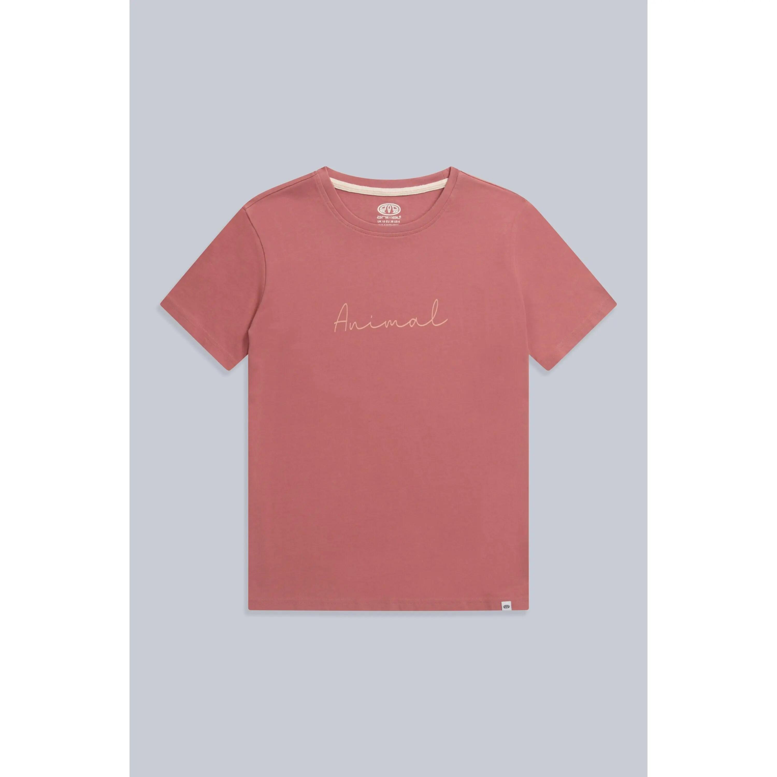 Animal Womens/Ladies Marina Logo Organic T-Shirt