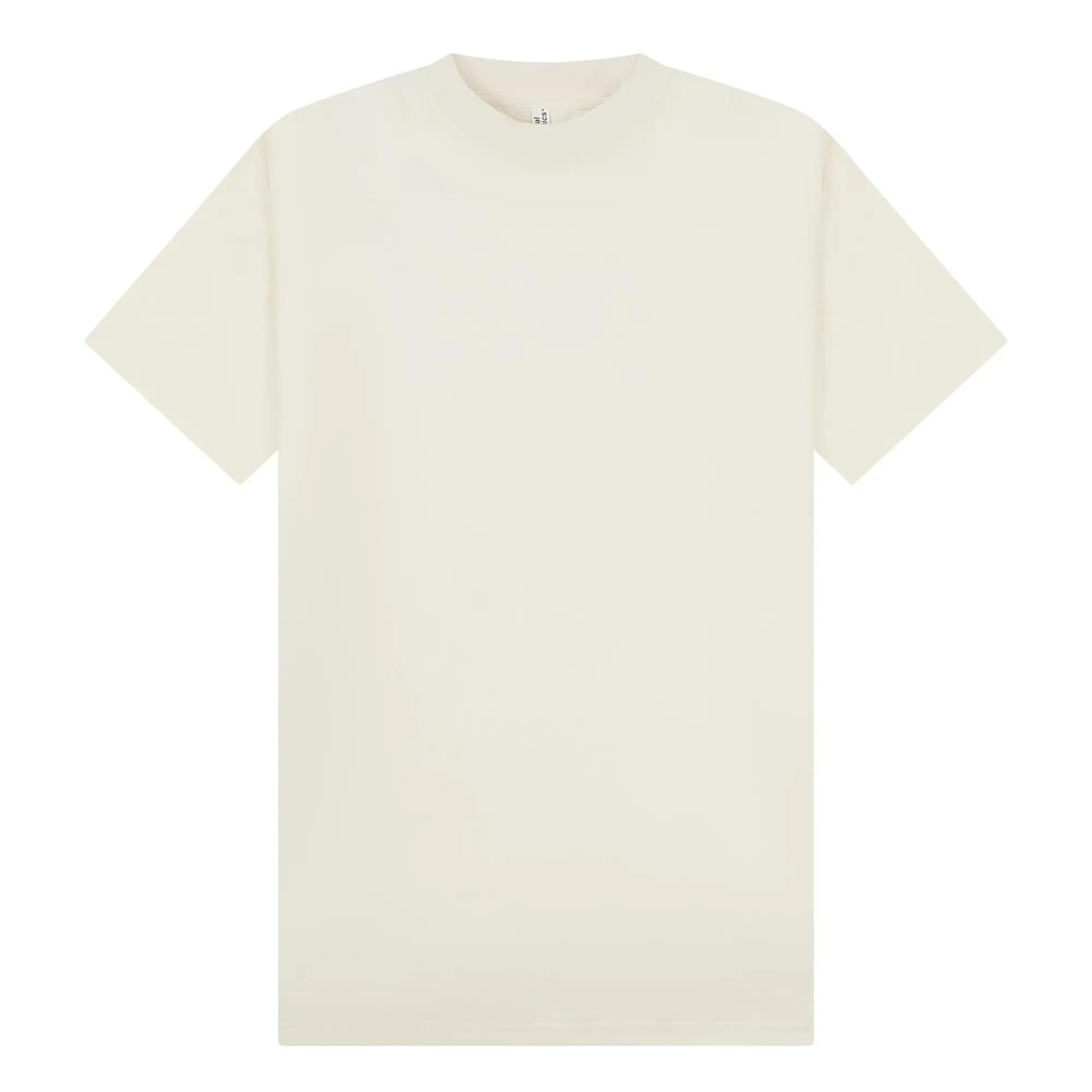 Casual Classics Unisex Adult Combed Ringspun Cotton Extended Neckline Tall