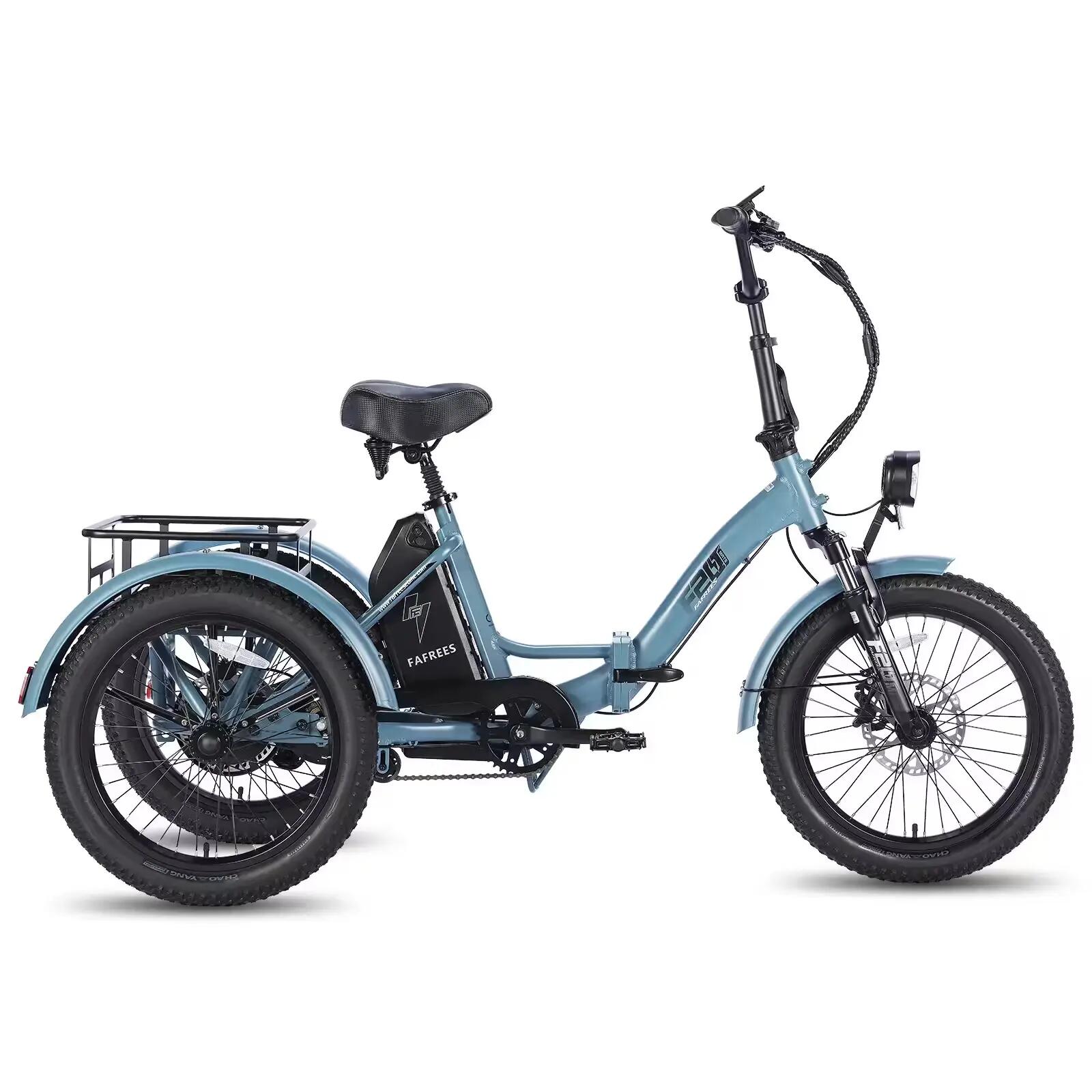 Triciclo eléctrico plegable cargo City Cycling Unisex 250W 48V 20Ah F20 Mate 7/8