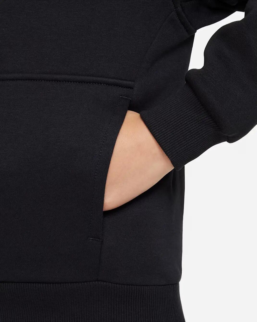 Sweatshirt Kind Nike Club Fleece Zwart 4/4