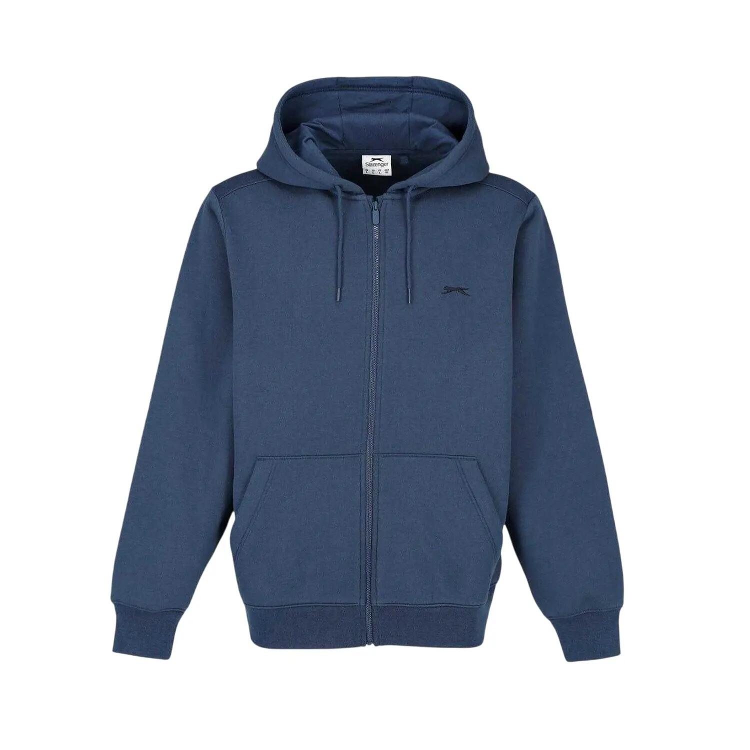 Slazenger Mens Polycotton Full Zip Hoodie