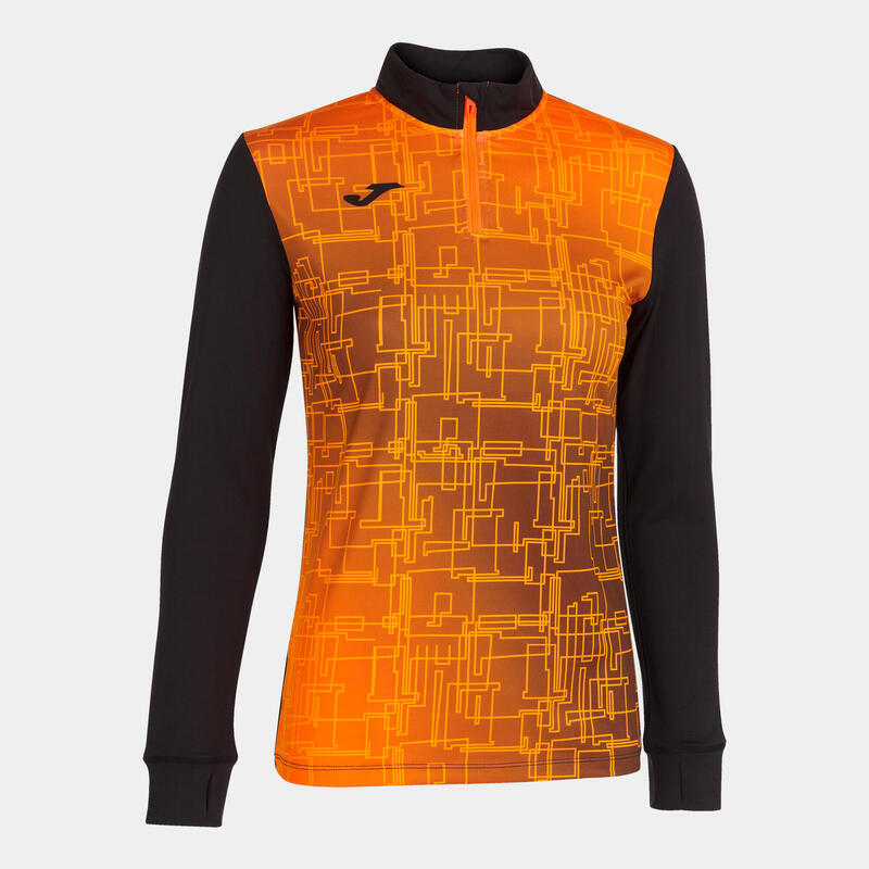 Sweat-shirt Femme Joma Elite viii noir orange