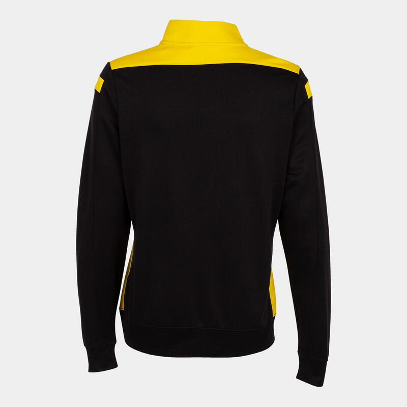 Sweat-shirt Femme Joma Championship vi noir jaune