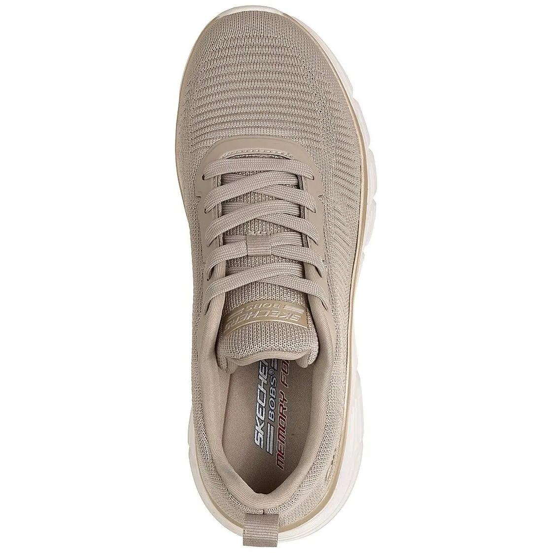 Női Sportcipő, textil - Skechers Bobs B Flex Hi Flying Hi 2/5