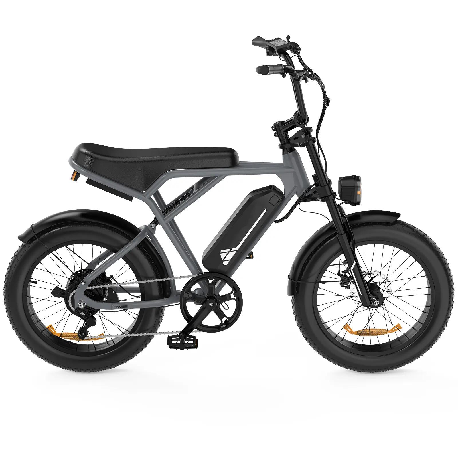E-Bike Fatbike 20 Zoll, Moped-Style City E-Bike, Elektrofahrrad,4.0 Reifen,BK29G 3/6