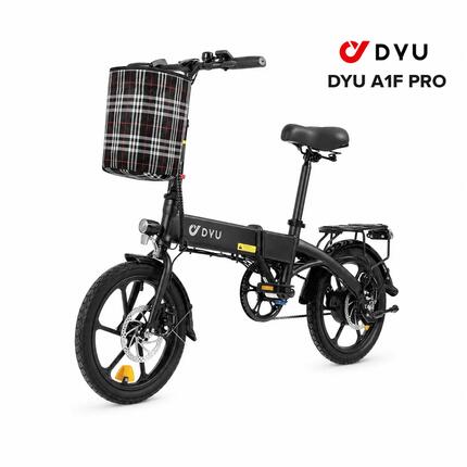 Vélo électrique pliant DYU A1F Pro 16 pouces : Mobilité urbaine compacte